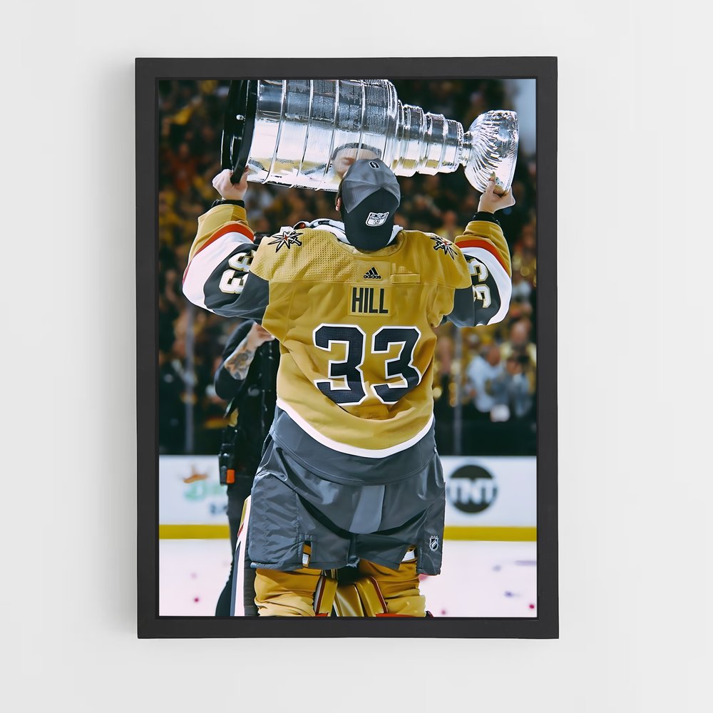 Poster La Coupe Victorieuse – affiche Hockey sur glace (vue 2)